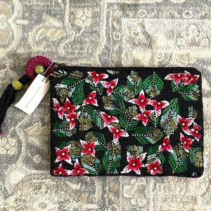 Beautiful Beaded Anthropologie Clutch